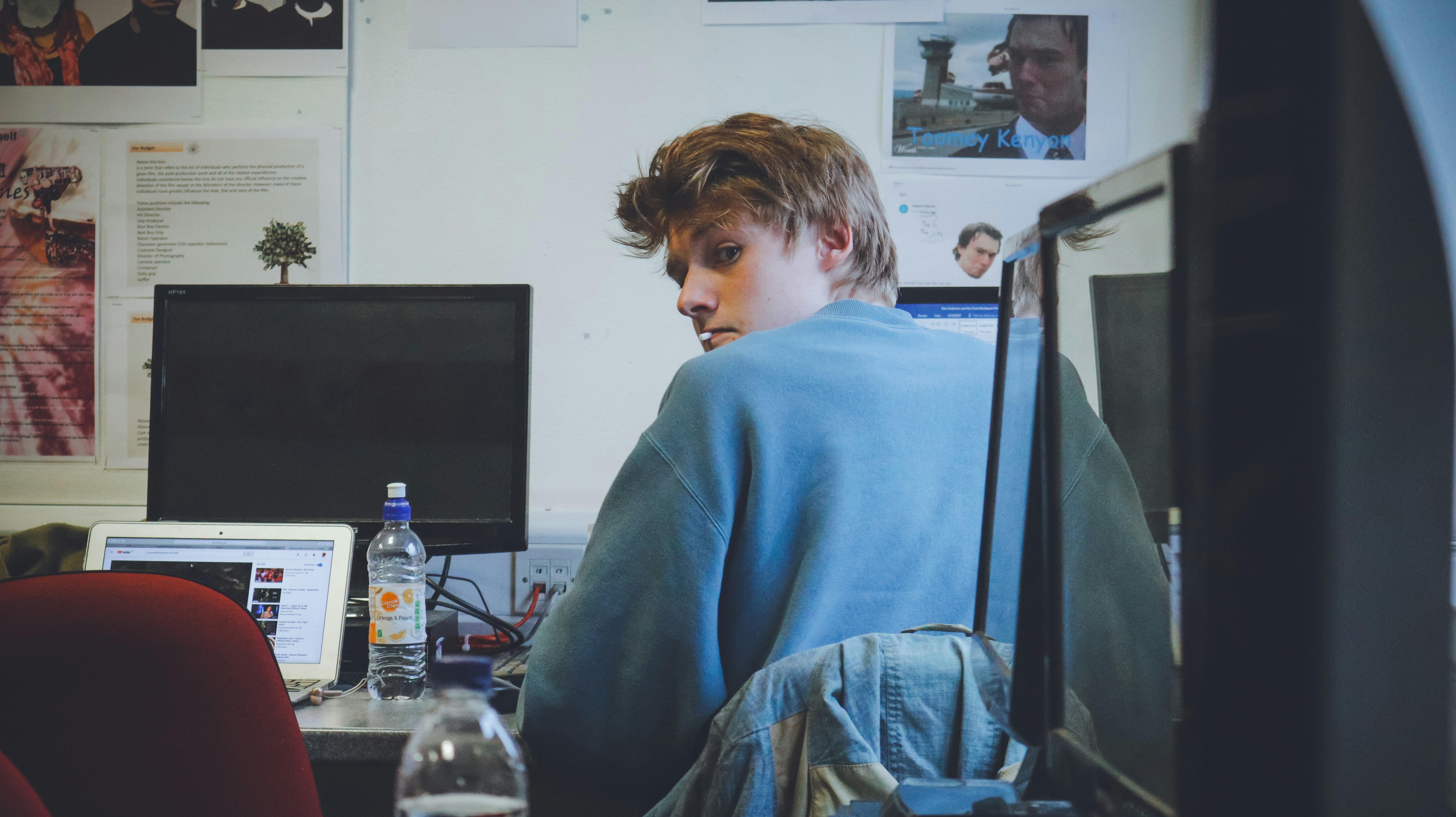 Person relaxing at home during an online therapy session — ADHD support from anywhere
